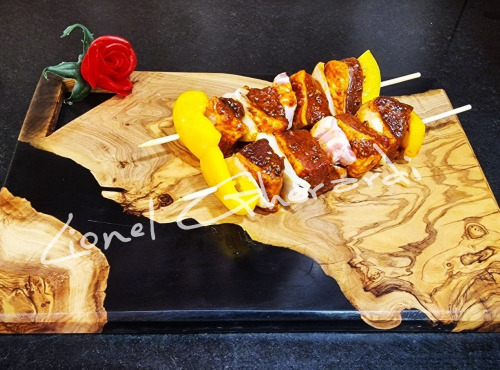 Boucherie Charcuterie Traiteur Lionel Ghérardi - Brochette de Canard marinée Miel/Abricot x 2