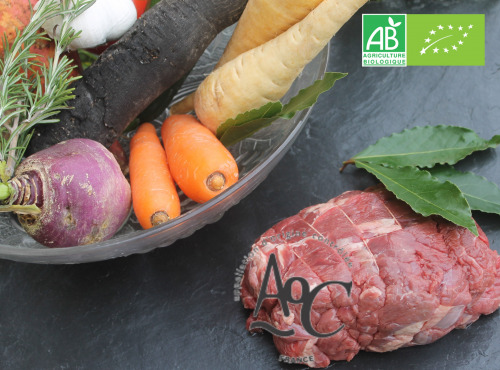 Domaine des Alliers -  Bœuf d'exception - Pot-au-feu sans os, AOC Maine-Anjou, BIO – 840 g  [SURGELÉ]