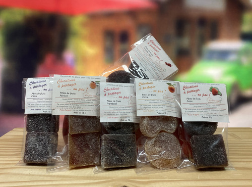 Les Perles Rouges - Assortiment de Chicatines à partager ... Ou pas ! (pâtes de fruit)