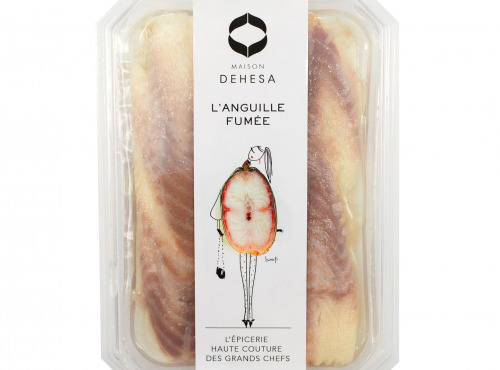 Maison DEHESA - Sahimi d'anguille fumée 120g x10 (100g net égoutté)
