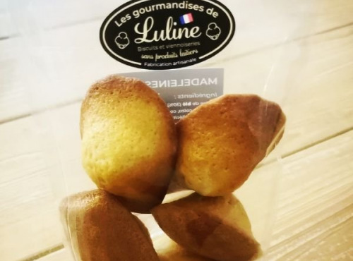 Les Gourmandises de Luline - 15 Madeleines natures sans lactose