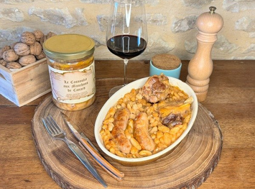 Domaine de Favard - Cassoulet aux manchons de Canard 600g