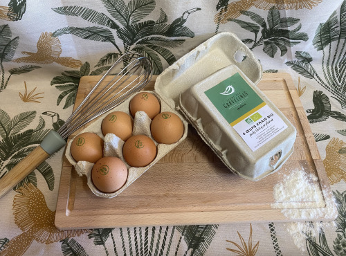 Ferme des Gravelines - Oeufs BIO 2 boîtes de 6 oeufs