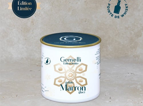 Gemelli - Gelati & Sorbetti - Glace Marron glacé 100ml