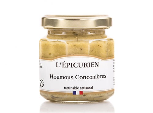 L'Epicurien - Houmous Concombre – Fraîcheur et Gourmandise