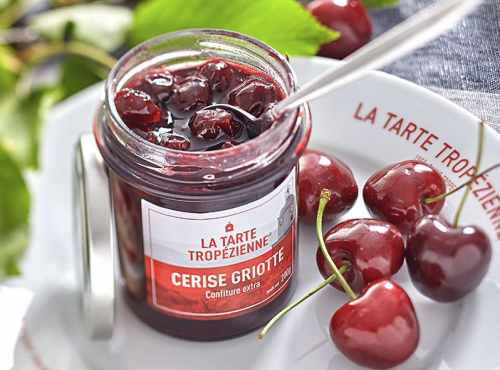 La Tarte Tropézienne - Confiture extra cerise griotte