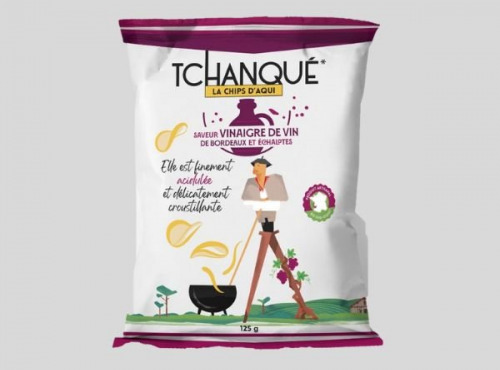 Les Tchanqués - Chips Artisanales Vinaigre 125gr x 10