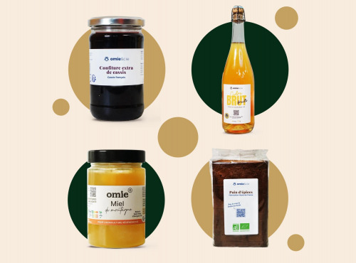 Omie - Coffret de Noël - Panier des douceurs