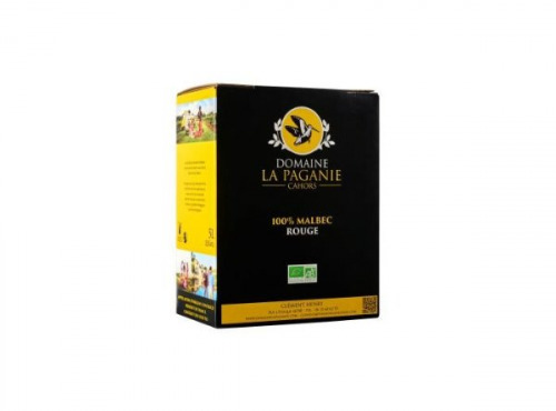 Domaine la Paganie - BIB de vin rouge Biologique 5 litres