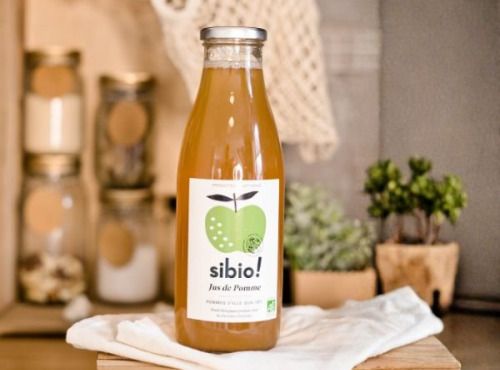Sibio - Jus de pomme  bio 75cl