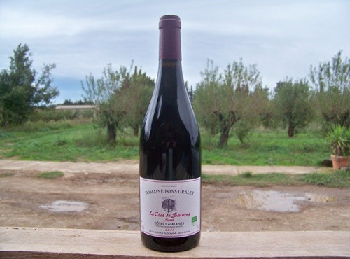 Domaine Pons Gralet - Vin Rouge IGP - Cotes Catalanes 2023 Bio x3