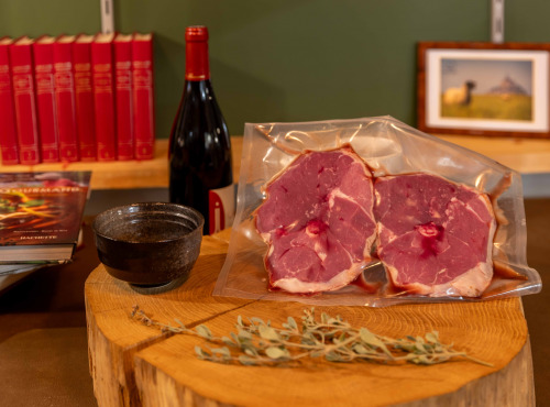 Aux Arts Salés - Tranches de gigot d'agneau de pré-salé - 500 g - livraison le 9 Octobre