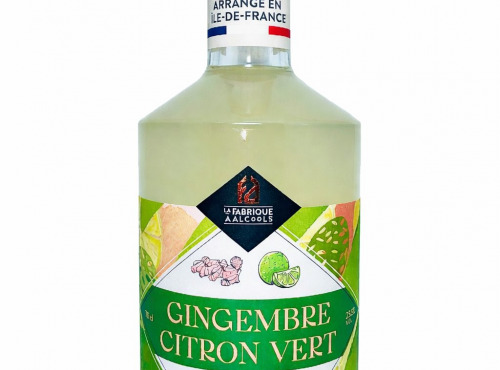 La Fabrique à Alcools - Rhum l'Arrangé Gingembre Citron Vert - 70cl