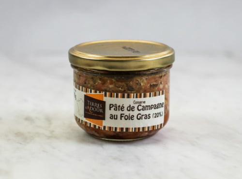 Terres d'Adour - Paté De Campagne Au Foie Gras 20%