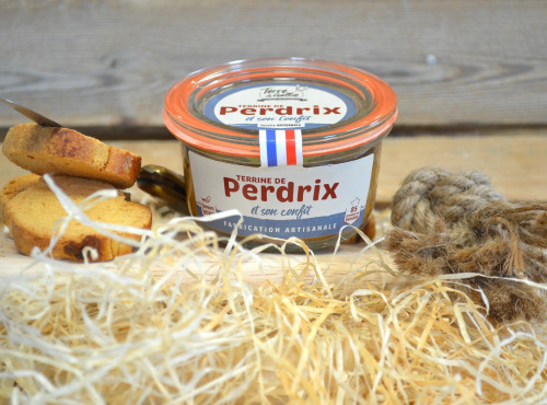 Terre de Gallie - Terrine de perdrix et son confit