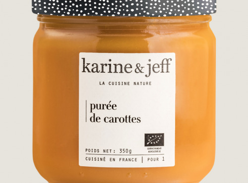 Karine & Jeff - Purée de carottes 6x350g