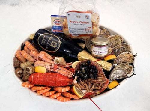 La Criée d'à Côté - Plateau de Fruits de Mer Le Valentin ♥️