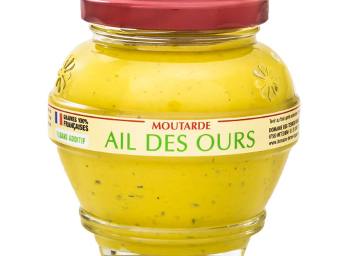 Domaine des Terres Rouges - Moutarde a l'ail des Ours 100 % graines Française Sans additif