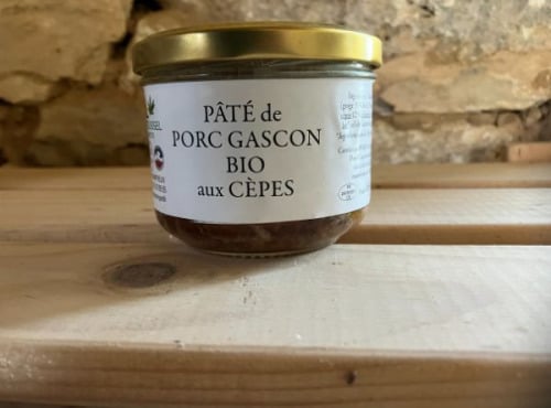 Ferme du Roussel - Paté de campagne de porc gascon aux cèpes 190g