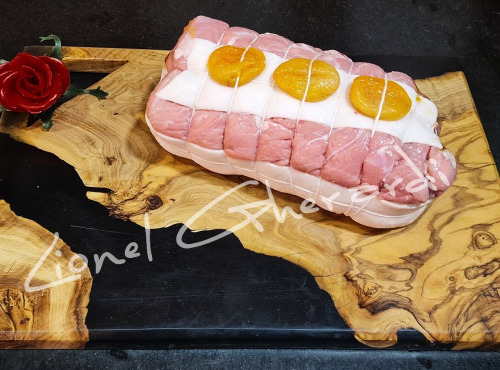 Boucherie Charcuterie Traiteur Lionel Ghérardi - Rôti de Veau aux Abricots – 800g