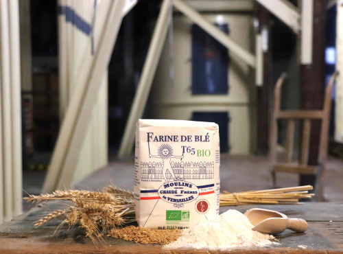 Moulins de Versailles - Farine De Blé Bio T65 - 1kg