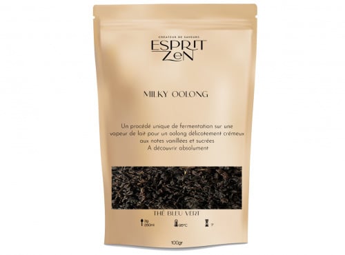 Esprit Zen - Thé Bleu Vert "Milky Oolong" - Sachet 100g