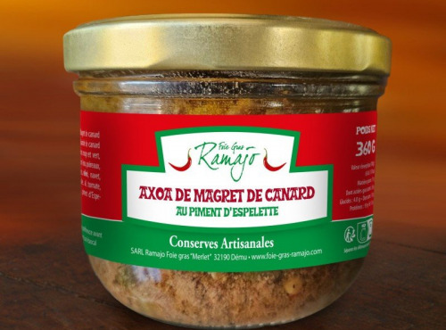 Maison Ramajo - Axoa de magret de canard au piment d'espellette 360g