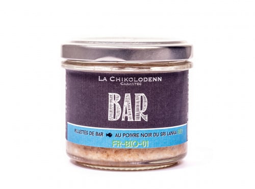 La Chikolodenn - Rillettes De Bar Au Poivre Noir Du Sri  Lanka Bio