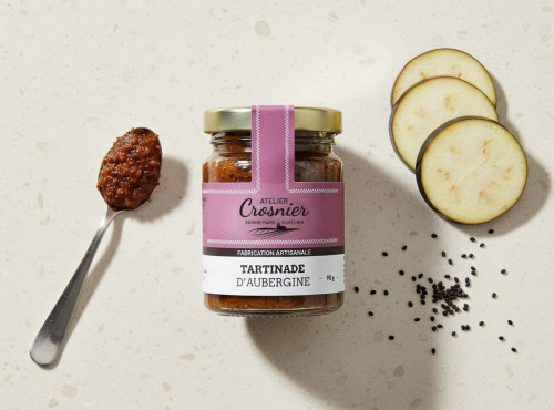 Bière L’Eurélienne – Brasserie de Chandres - TARTINADE D'AUBERGINE 90g