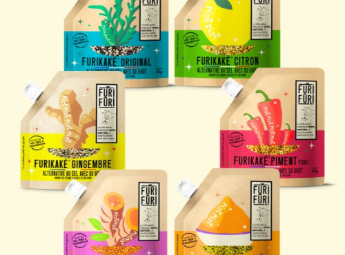 FuriFuri - PACK DECOUVERTE - Alternative au sel - Condiment sésame & algues