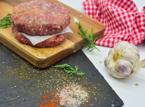 Dégustonfoin - [SURGELE] 20 Steaks hachés de bœuf Simmental 150g