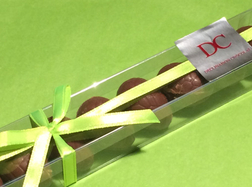 Déclinaison Chocolat - Barrette 8 Petits Oeufs De Pâques Fourrés Praliné