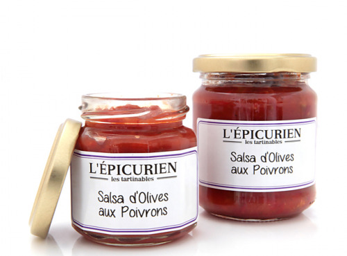 L'Epicurien - SALSA D'OLIVES AUX POIVRONS