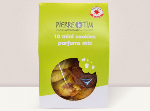 Pierre & Tim Cookies - Coffret Découverte 10 Mini-cookies