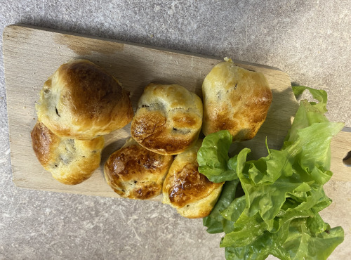 Des Poules et des Vignes à Bourgueil - Brioche au cœur de canard (x6)