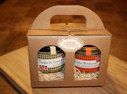 Les Jambons de Lessay - Coffret Normand - Camembert