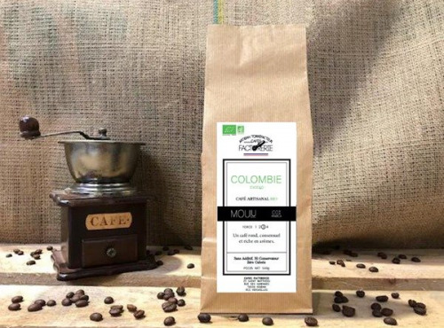 Cafés Factorerie - Café Colombie Excelso Bio MOULU - 250g