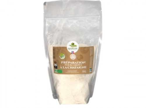 La vallée des chataigniers - Préparation pour crêpes ou gaufres BIO Ardèche