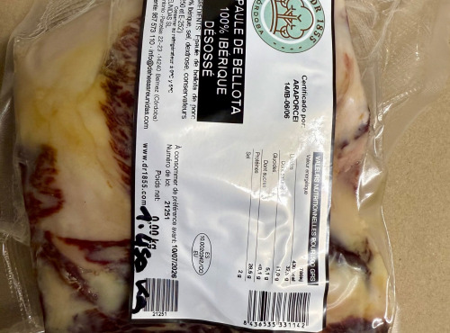 L’Oliveraie du Coudon - EPAULE BELLOTA 100% IBERIQUE ( PATANEGRA )