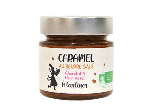 Biscuiterie des Vénètes - Caramel au beurre salé chocolat fleur de sel - version mini