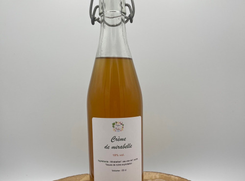 La Ferme des Prun'Elles - Crème de mirabelle