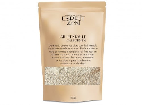 Esprit Zen - Aïl Semoule - Sachet de 200g avec zip de fermeture