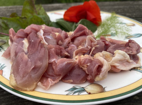 Des Poules et des Vignes à Bourgueil - Sauté de pintade