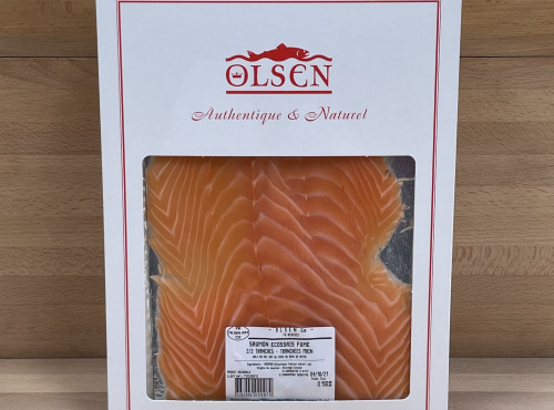 Olsen - Saumon écossais fumé 2/3 tranches - 150g