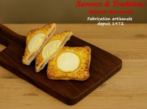 Saveurs & Traditions Berry-Sologne - Croque monsieur chèvre surgelé x2