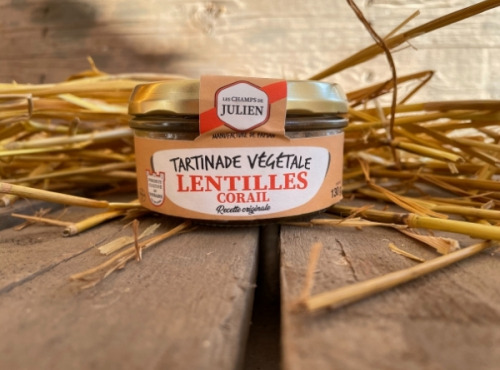 Les Champs de Julien - Tartinade de Lentilles Corail