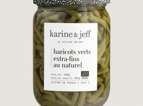 Karine & Jeff - Haricots verts extra-fins au naturel 6x490g