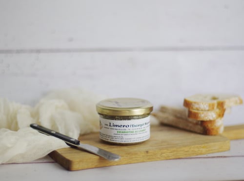 Limero l'Escargot Mayennais - 1Pot D'escargotine Au Livarot 90g