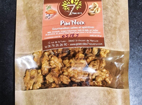 Boucherie Charcuterie Traiteur Lionel Ghérardi - Noix salé au piment doux fumé - 100g