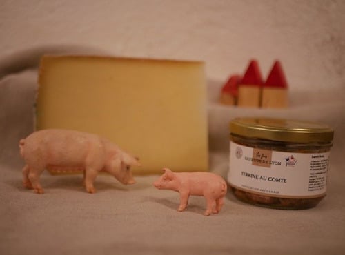 Boutique Boisette - Terrine au comté 180g